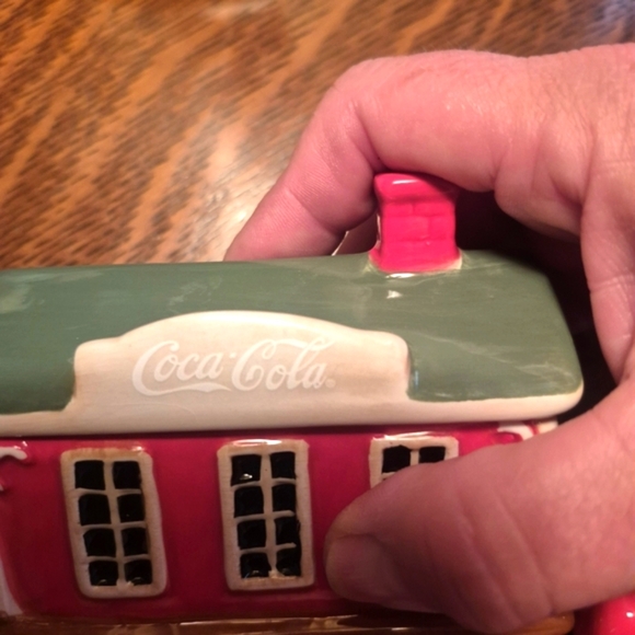 Vintage Coca-Cola Red and Green Cream And Sugar - Picture 11 of 11